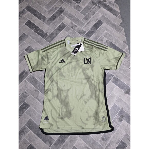 Adidas MLS LAFC Los Angeles FC 23/24 Authentic Jersey IS4878 Men's Size LARGE - Picture 2 of 15